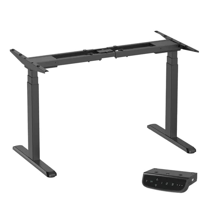 Noge za stol Uvi Standard V2, motorizirane, crne