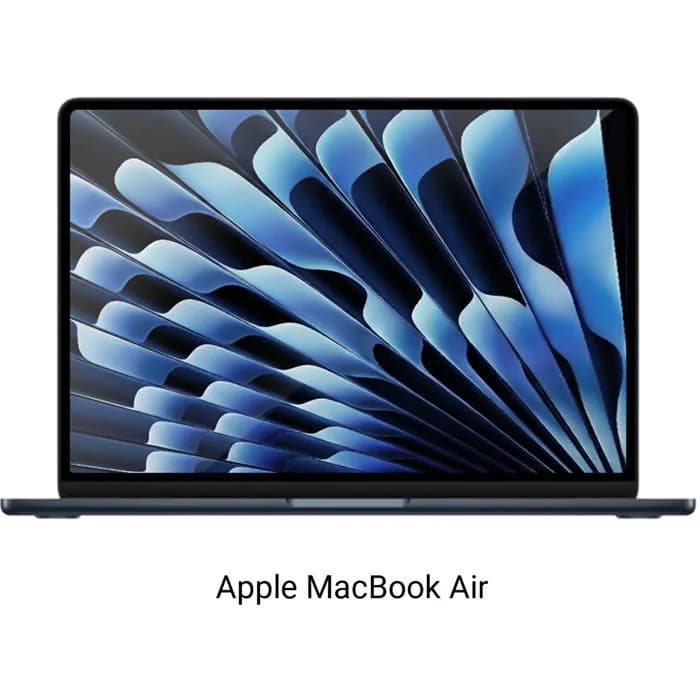 Notebook Apple MacBook Air 13.6" Retina, M5 10-core, 16GB RAM, 1TB SSD, Apple 10-core Graphics, INT KB, Midnight