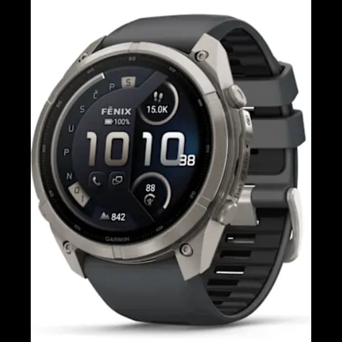 Pametni sat Garmin Fenix 9 Pro InReach, 51mm, AMOLED, Titanium Graphite/Black