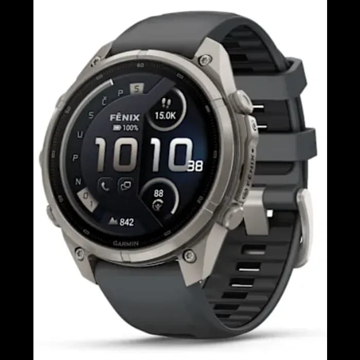 Pametni sat Garmin Fenix 9 Pro InReach, 47mm, AMOLED, Titanium Graphite/Black