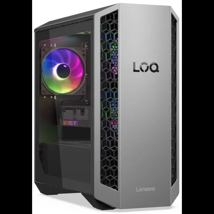 Računalo Lenovo LOQ Tower, 91DF008FXT, AMD Ryzen 7 8745HX up to 5.1GHz, 32GB DDR5, 1TB NVMe SSD, NVIDIA GeForce RTX5070 12GB, no OS