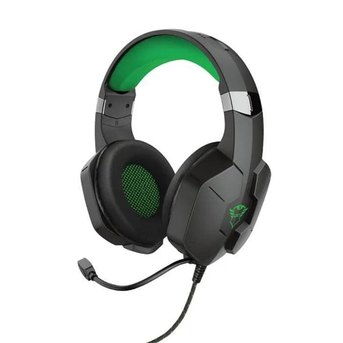 Slušalice Trust GXT 323X Carus, žičane, gaming, mikrofon, over-ear, PC, PS4, PS5, Xbox, Black