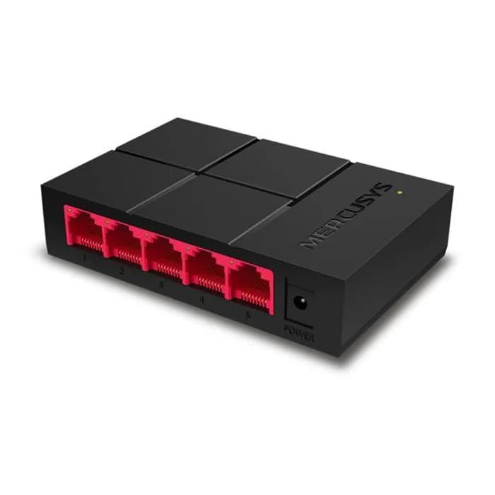Switch Mercusys MS105G, 5 portni Gigabit, 5x10/100/1000Mbps, unmanaged, Black