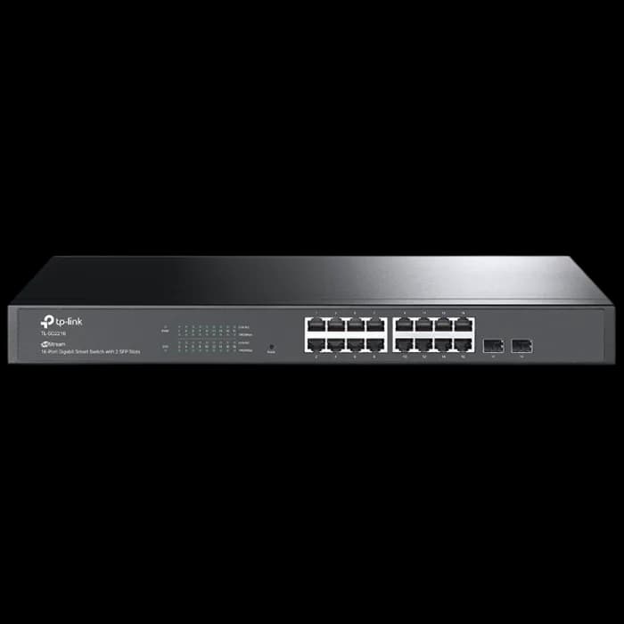 Switch TP-Link TL-SG2218, 16 portni Gigabit, 16x10/100/1000Mbps, 2x1Gbps SFP, managed, Black