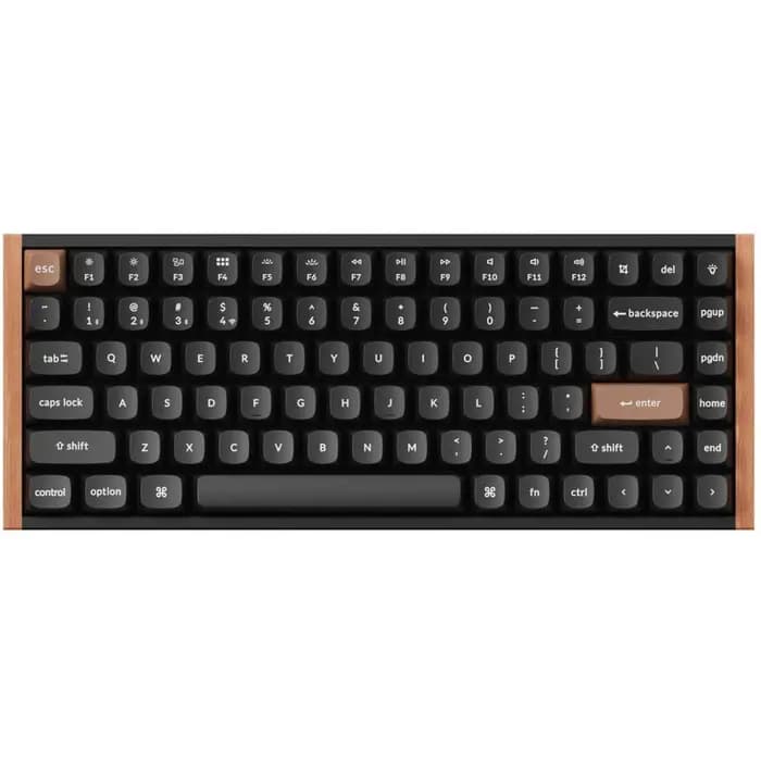 Tipkovnica Keychron K2 HE Special Edition, bežična, gaming, mehanička, magnetic switches, US/HR Layout, RGB, TKL, Black-Brown