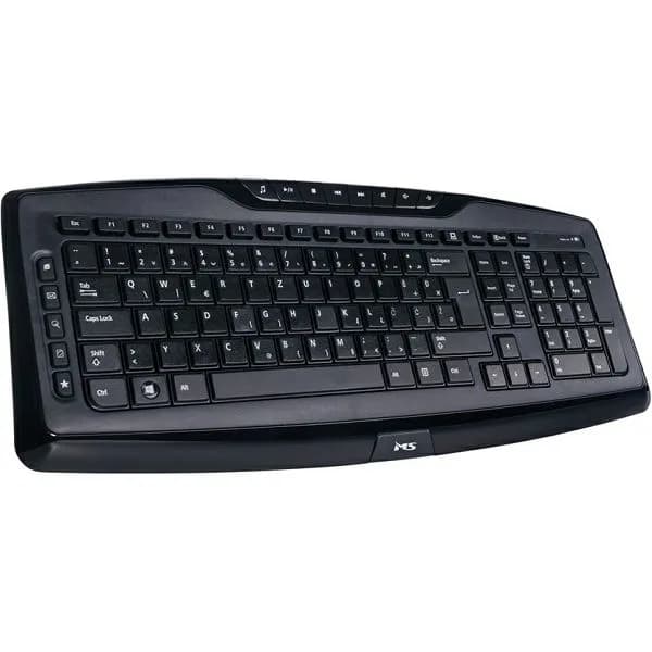 Tipkovnica MS Alpha M305, bežična, crna