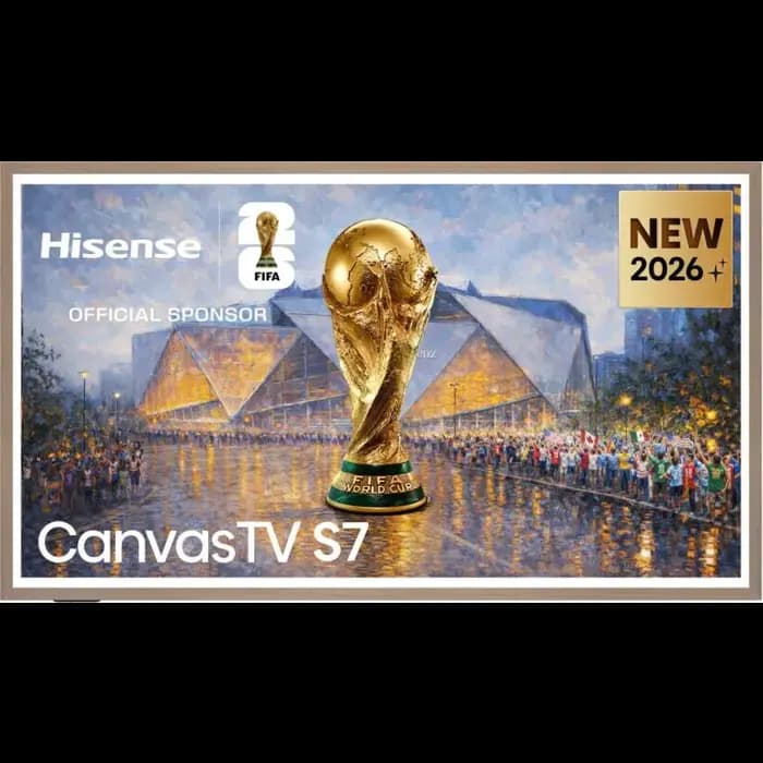 TV Hisense 55" 55S7S, DLED, 4K, 144Hz, Smart TV