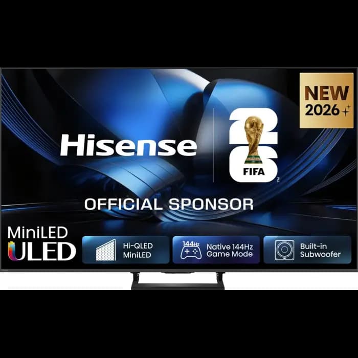 TV Hisense 75" 75U7S, ULED, 4K, 144Hz, Smart TV