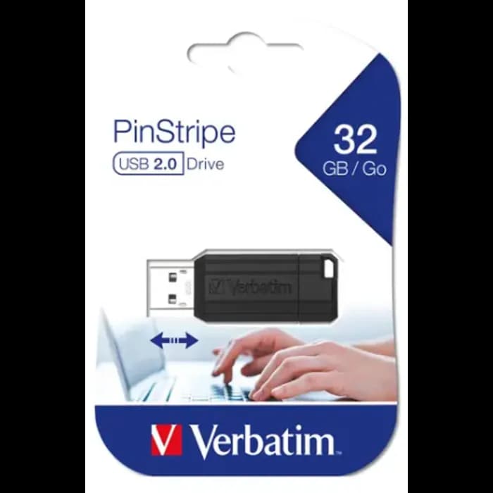 USB stick Verbatim 49064, USB 2.0, 32GB, USB-A, Crni