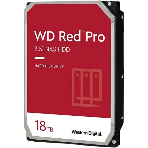 Hard disk WD Red Pro (3.5", 18TB, SATA3 6Gb/s, 512MB Cache, 7200rpm)