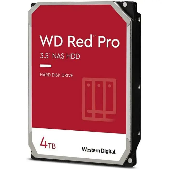 Hard disk WD Red Pro (3.5", 4TB, SATA3 6Gb/s, 256MB Cache, 7200rpm)