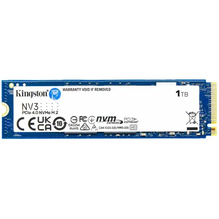 SSD Kingston NV3, 1TB, M.2 NVMe PCIe Gen4, R6000/W4000