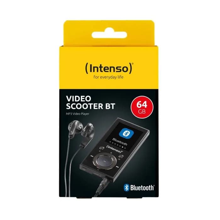 MP3 Player Intenso Video Scooter BT, 64GB, crni