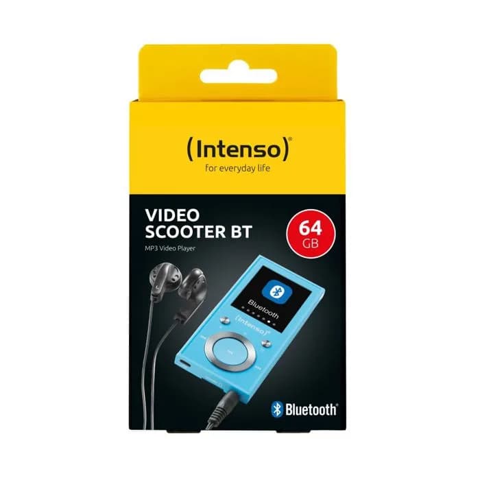 MP3 Player Intenso Video Scooter BT, 64GB, plavi