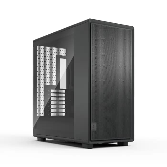 Kućište Fractal Epoch XL Black TG, Mid tower, kaljeno staklo, bez napajanja, ATX, Black