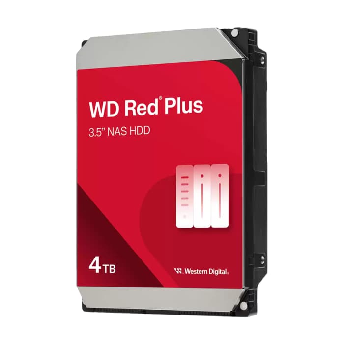Hard disk WD Red Plus (3.5", 4TB, SATA3 6Gb/s, 256MB Cache, 5400rpm)
