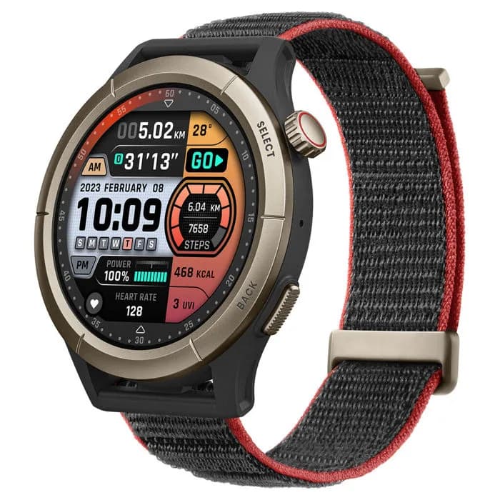 Pametni sat Amazfit Cheetah Pro, 48mm, Black