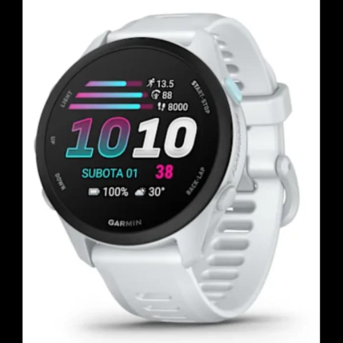 Pametni sat Garmin Forerunner 70, 30mm, Whitestone