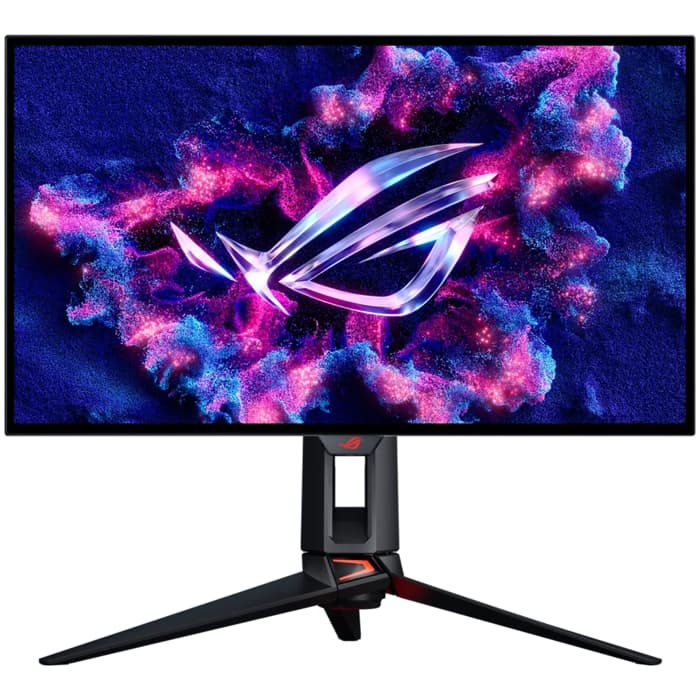 Monitor Asus 27" ROG Swift PG27UCWM, OLED, gaming, Adaptive-Sync, AMD FreeSync Premium Pro 240Hz, 0.03ms (GTG), HDR400, 2xHDMI, DP, 3xUSB-A, 2xUSB-C, Pivot, 4K