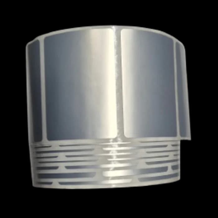 Etikete 51x37 - 1000 kom rola,fi76, PET silver