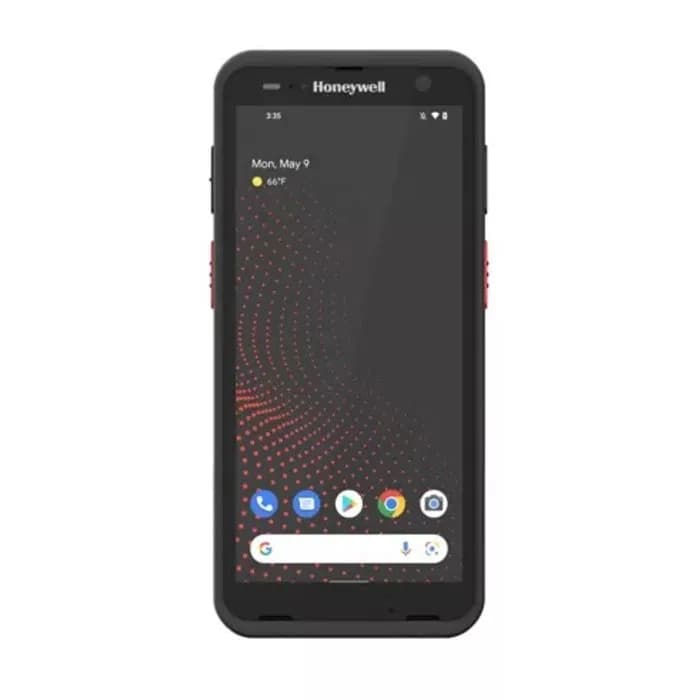 Honeywell CT70, 2D, SR, RFID, Camera, front camera, hot-swap, PTT, USB, BT, Wi-Fi (Wi-Fi 7), eSIM, 5G, NFC, GMS, ext. bat., Black