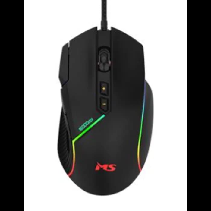Miš MS Nemesis T-104C, žičani, gaming, Black