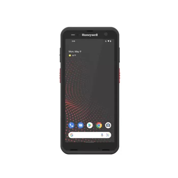 Honeywell CT70, 2D, FR, RFID, Camera, front camera, hot-swap, PTT, USB, BT, Wi-Fi (Wi-Fi 7), eSIM, 5G, NFC, GMS, ext. bat., Black