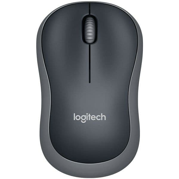Miš Logitech M185, bežični, sivi