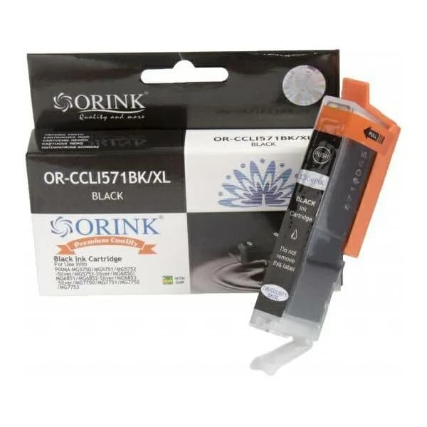 Tinta Orink za Canon, CLI571BK XL, Black