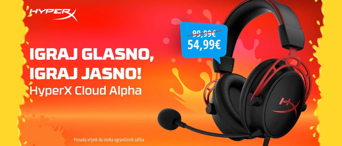 HyperX Cloud Alpha Slušalice