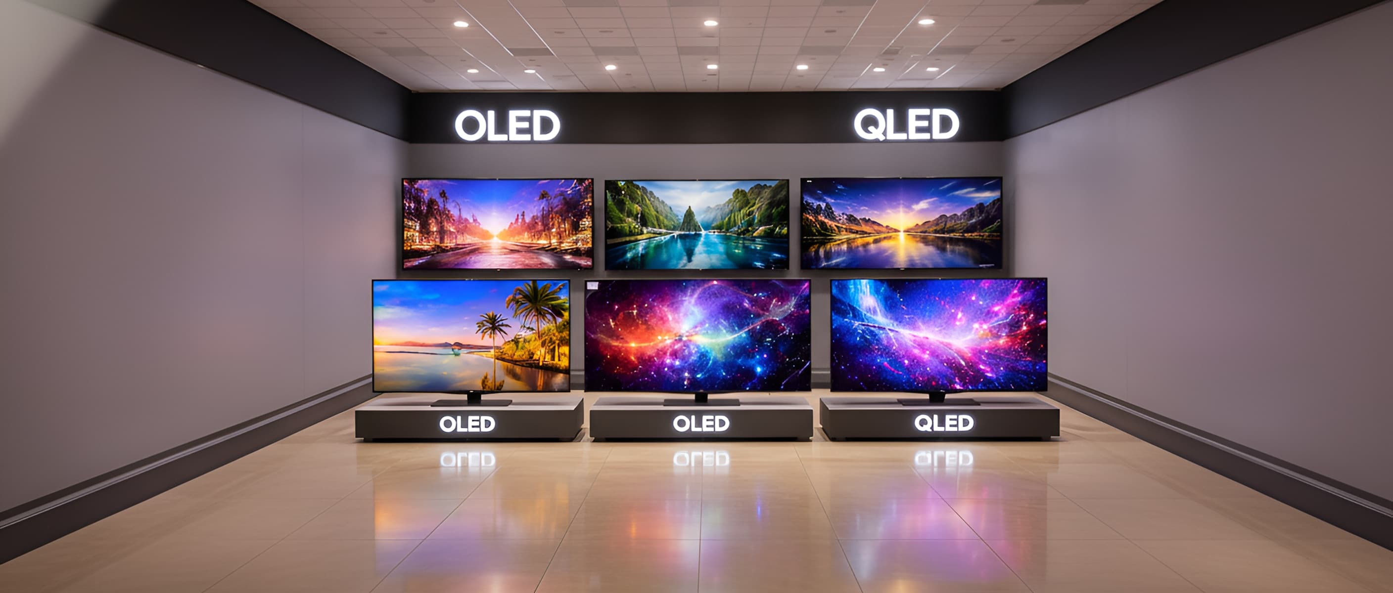 OLED vs QLED televizori