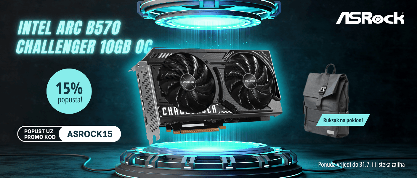 Promo kod i poklon za AsRock grafičku!