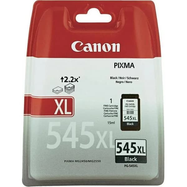 Tinta Canon PG-545XL, 8286B001, Black