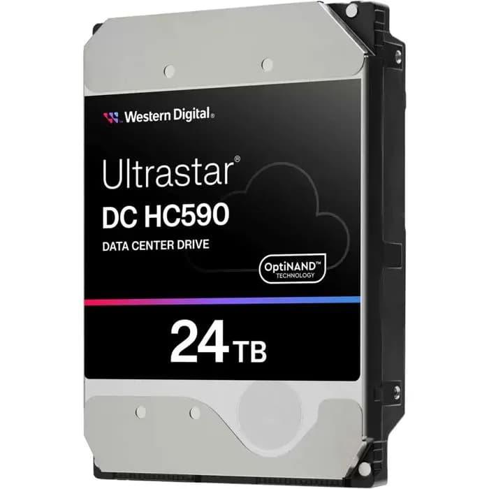 HDD Server WD ULTRASTAR DC HC590 (3.5",24TB,512MB,7200RPM,SAS) SKU: 0F59373