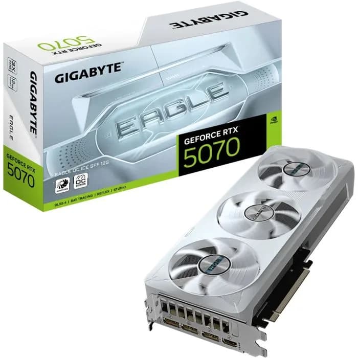 Grafička Gigabyte GeForce RTX5070 Eagle OC Ice SFF, 12GB GDDR7