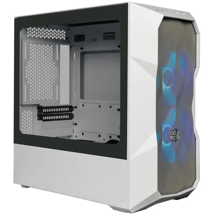 Kućište Cooler Master TD300 Mesh White, Mini tower, kaljeno staklo, bez napajanja, bijelo