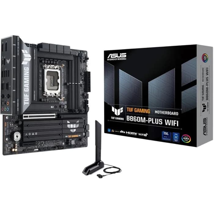 Matična ploča Asus TUF Gaming B860M-Plus WiFi, Intel LGA1851, WiFi, Bluetooth, Micro ATX