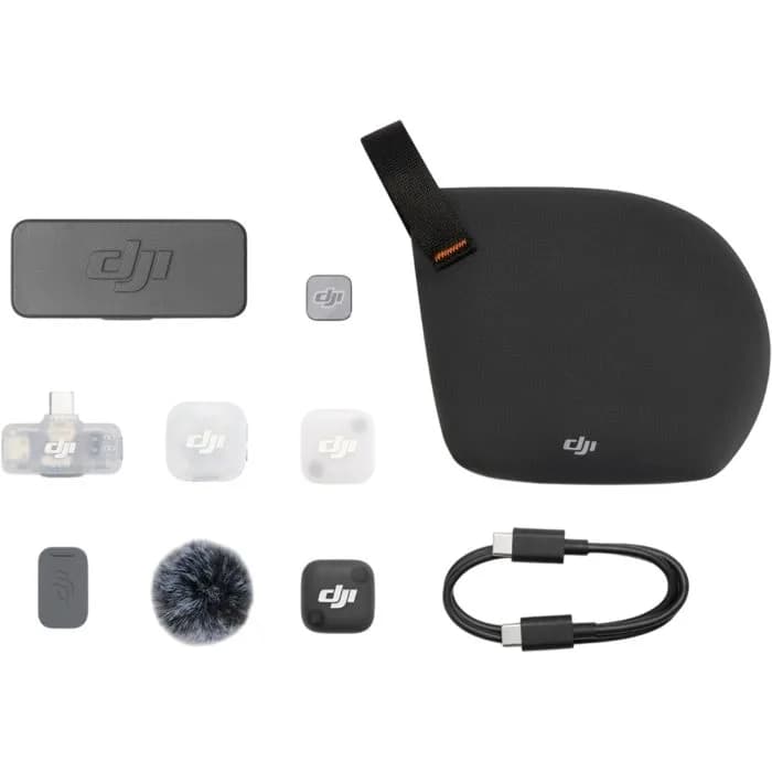 Mikrofon DJI Mic Mini 2 (1 TX + 1 Mobile RX + Charging Case)