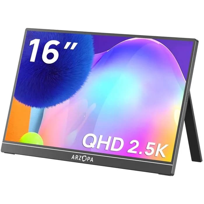 Montior Arzopa 16.1" Z1RC, IPS, mini HDMI, USB-C, Zvučnici, 2560x1600