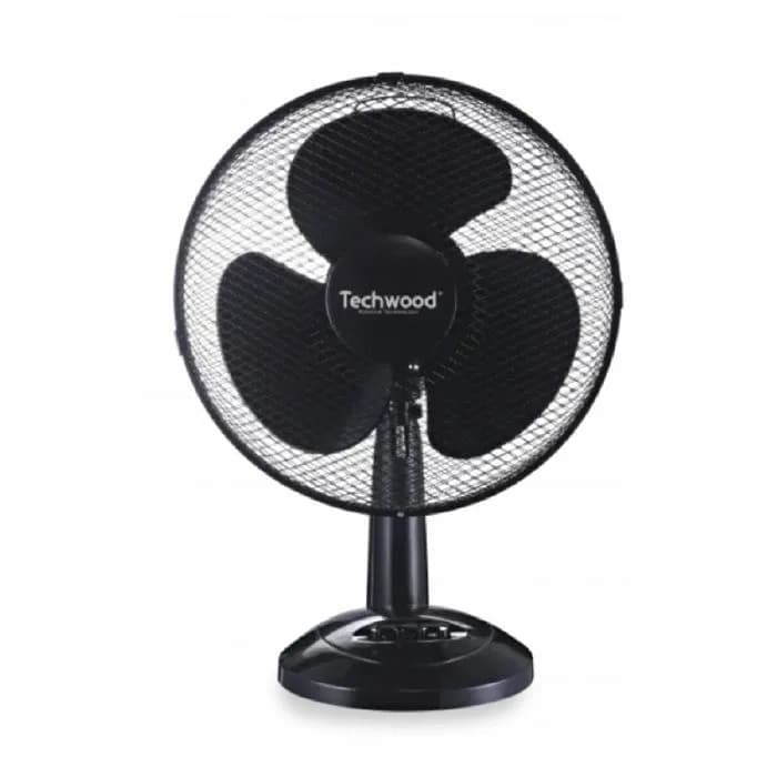 Ventilator Techwood TVE-309, crni