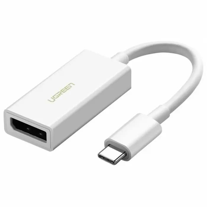 Adapter Ugreen 40372, USB-C (M) na DisplayPort (Ž), 0.15m, White