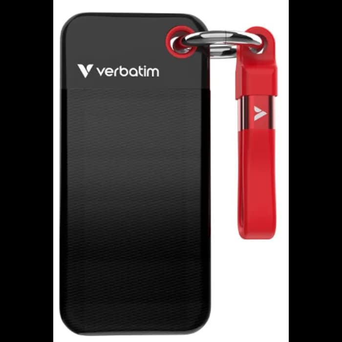 Eksterni SSD Verbatim Pocket 32417, 256GB, USB 3.2, Black