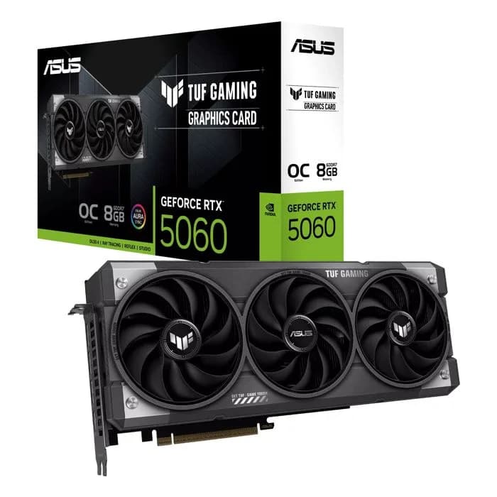 Grafička Asus GeForce RTX5060 TUF Gaming OC, 8GB GDDR7