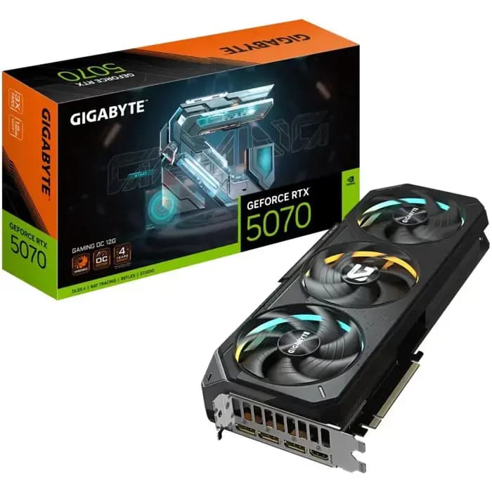 Grafička Gigabyte GeForce RTX5070 Gaming OC, 12GB GDDR7