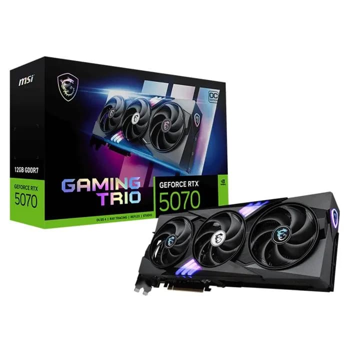 Grafička MSI Geforce RTX5070 Gaming Trio OC, 12GB GDDR7