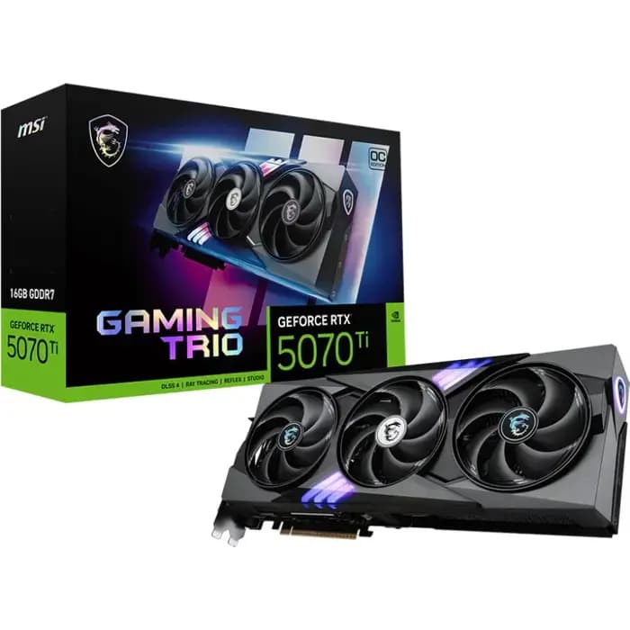 Grafička MSI GeForce RTX5070Ti Gaming Trio OC, 16GB GDDR7