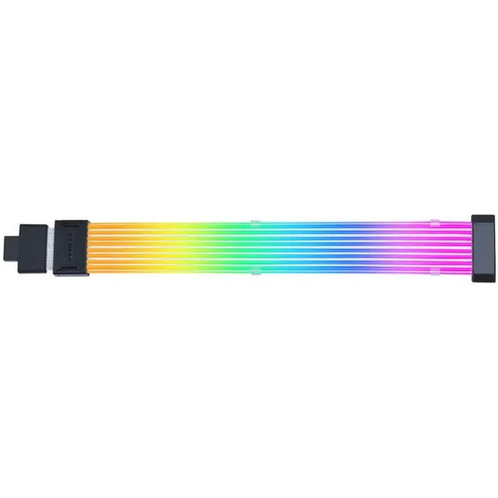 Kabel Lian Li Strimer Wireless 16-8 12VHPWR, 16 na 16-Pin, 8 LED, RGB, 340mm