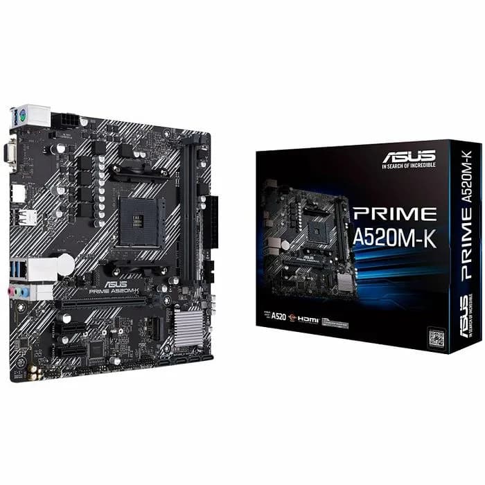 Matična ploča Asus Prime A520M-K, AMD AM4, Micro ATX