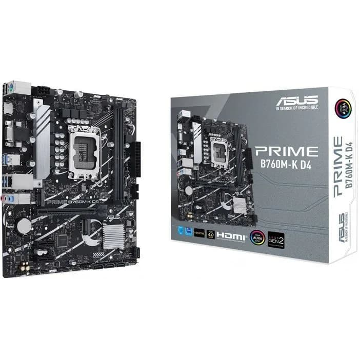 Matična ploča Asus Prime B760M-K D4 DDR4, Intel LGA1700, Micro ATX