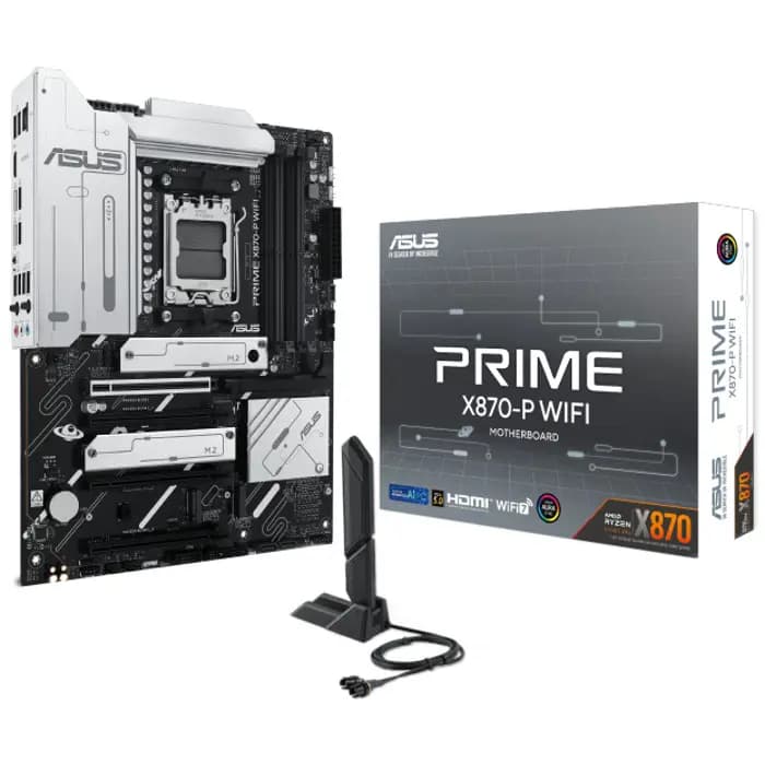 Matična ploča Asus Prime X870-P WiFi, AMD AM5, WiFi, Bluetooth, ATX